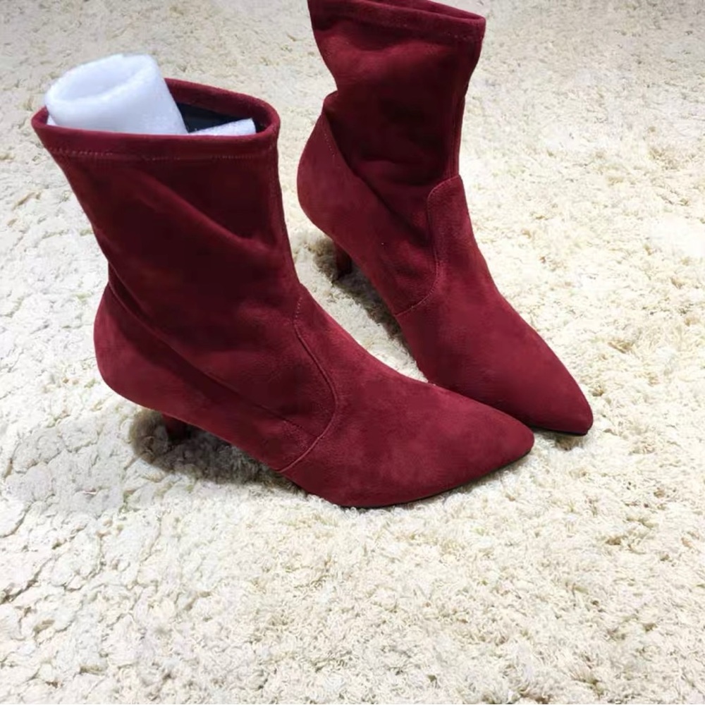 Suede / nubuck boots